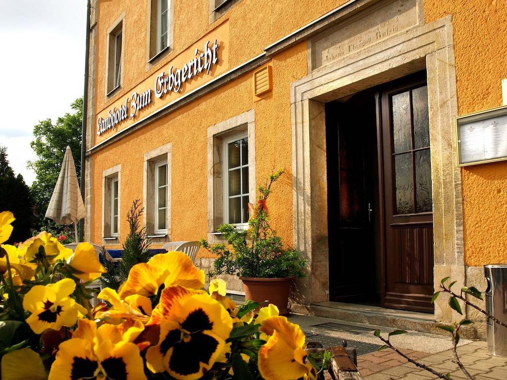 Landhotel Zum Erbgericht Stolpen Dış mekan fotoğraf